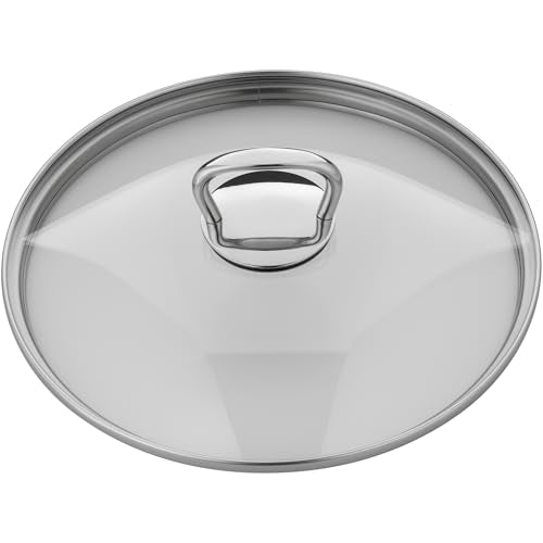 Silit Toskana Topfset 10-tlg., Edelstahl teilmatt, induktionsgeeignet, mit Glasdeckeln, Milchtopf, Dämpfer & Pfanne, unbeschichtet