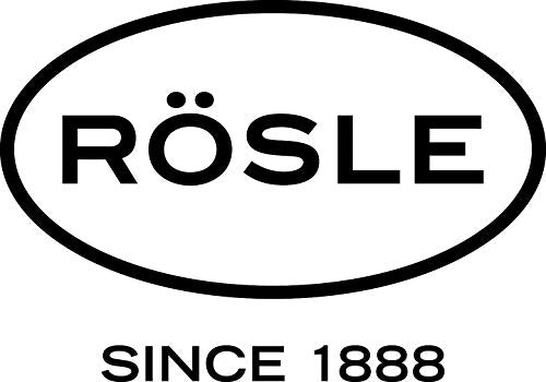 RÖSLE Elegance Topfset 10-tlg., Edelstahl 18/10, 6 Töpfe mit Glasdeckel & Innenskalierung, 2 Pfannen, 1 Dämpfeinsatz, spülmaschinengeeignet