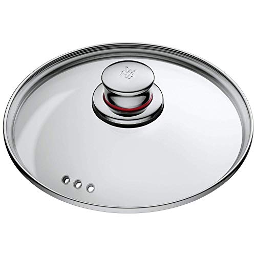 WMF Quality One Topfset 5-tlg., Cromargan Edelstahl poliert, Glasdeckel mit Dampföffnung, Induktionsgeeignet, unbeschichtet