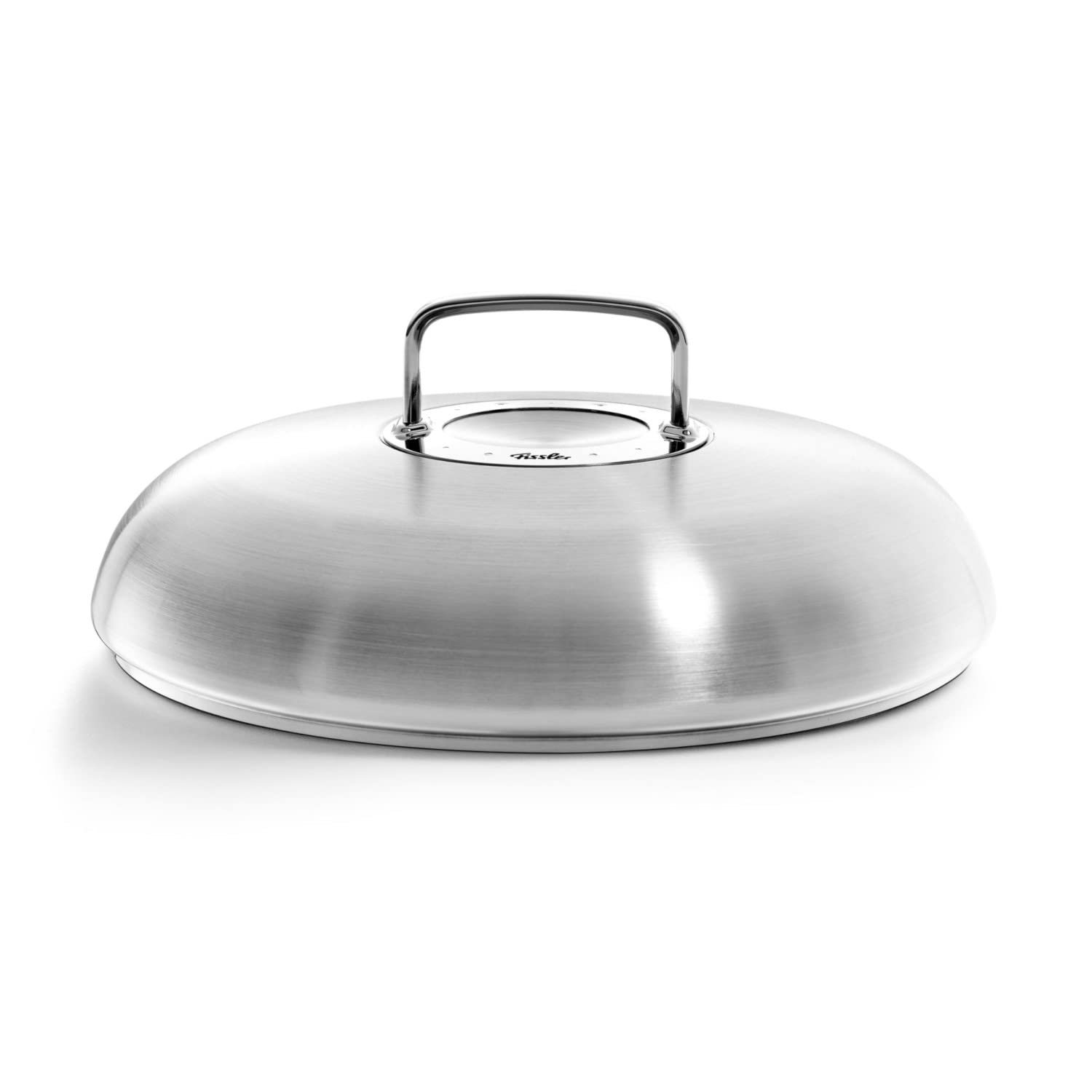 Fissler Original-Profi Collection Servierpfanne Ø 28 cm, 3 L, Edelstahl, hoher Rand, Hochraumdeckel, unbeschichtet, induktionsgeeignet