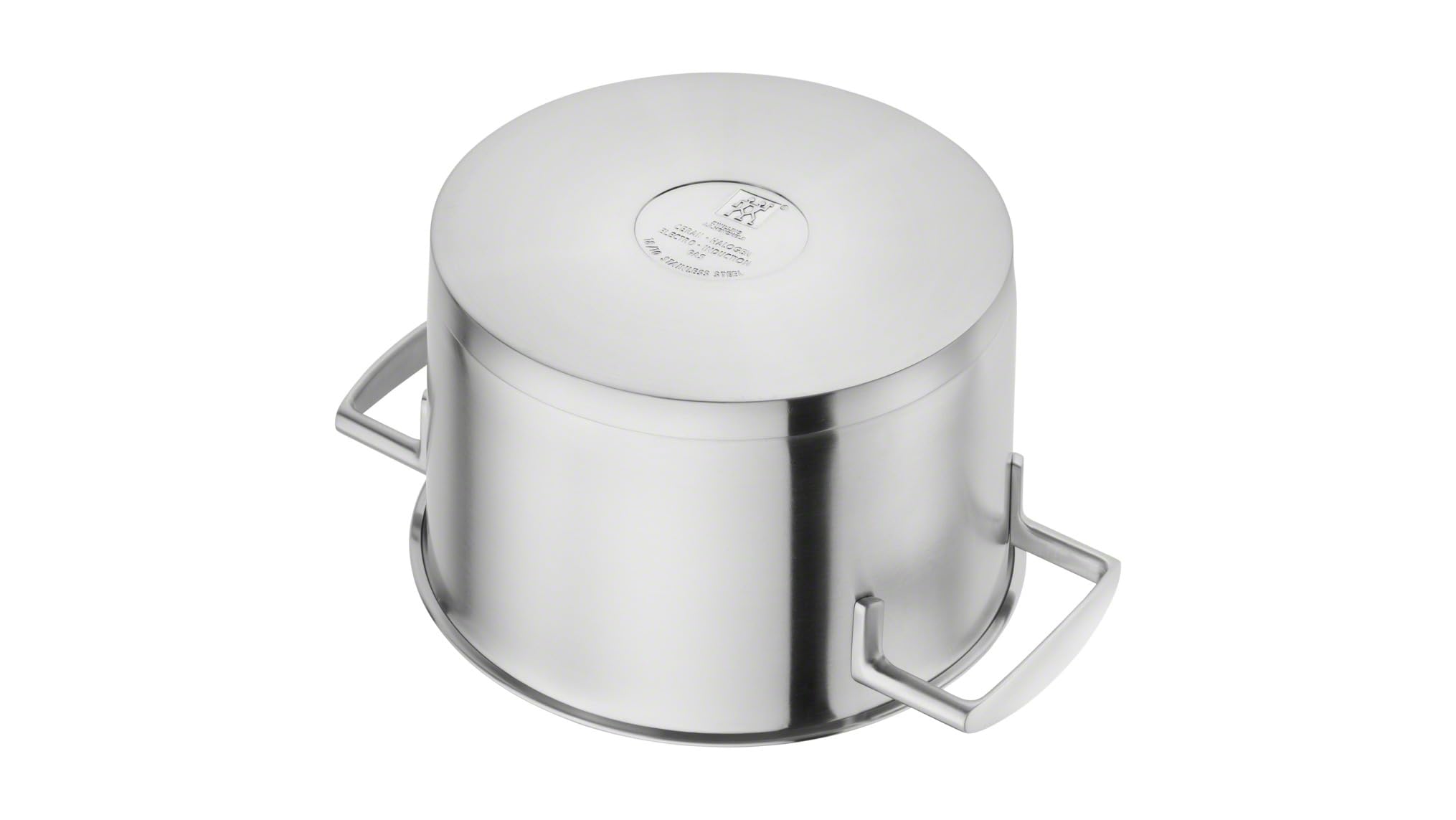 ZWILLING Vitality Kochtopfset 5-tlg, Induktionsgeeignet, Glasdeckel, Edelstahl, Silber